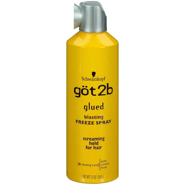 Got2B Schwarzkopf Glued Blasting Spray para el cabello, 12 oz