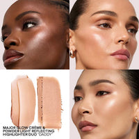 PATRICK TA
Major Glow Crème & Powder Light Reflecting Translucent Highlighter Duo