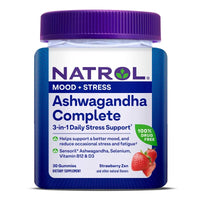 Natrol Gomitas completas de ashwagandha de Natrol, 30 unidades