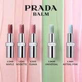 PREORDEN 
Prada Beauty
Mini Moisturizing Lip Balm Set