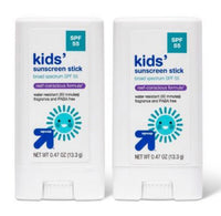 Protector solar deportivo para niños - SPF 55 - 0.47oz/2pk - up&up